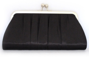 Clutch Bag mit Raffung