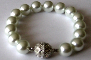 Perlenarmband echt