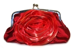 Abendtasche mit gro�er Rose