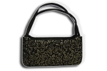 Abendtasche mit Brokat