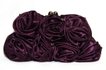 Abendtasche mit Satinrosen