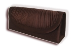 Clutch Bag mit Raffung