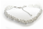 Braut Halsband aus Perlen