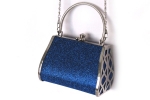 Metallbox glitzernd blau