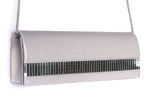 Clutch Bag mit Spiegelborte