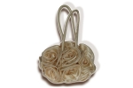 Brauttasche Rosen Creme