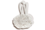 Brauttasche Rosen Wei�