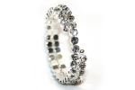 Armreif Strass 2reihig